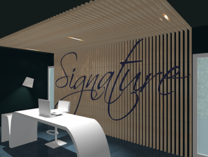 Création d'un accueil pour des locaux commerciaux sur Seignelay