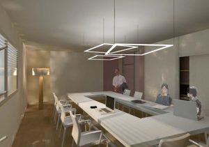 Aménagements de bureaux et de salle de réunions pour des professionnels ou des collectivités