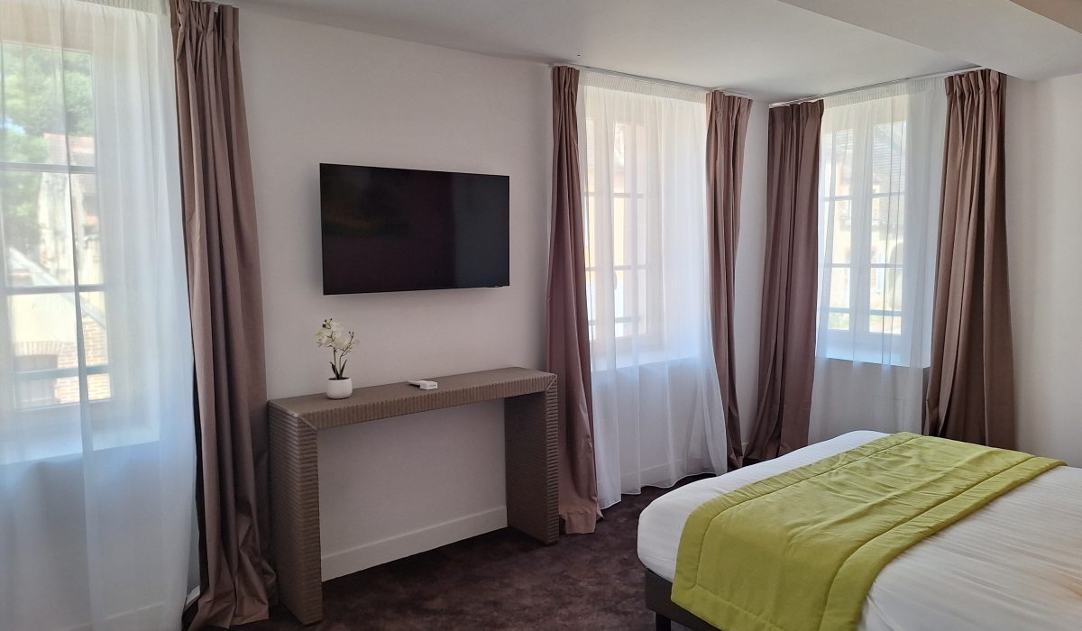 Projet d'architecture intérieure dans l'Yonne en Bourgogne Franche Comté, aménagement d'un hôtel-restaurant
