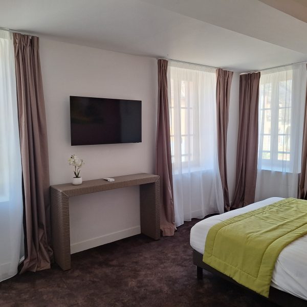 Projet d'architecture intérieure dans l'Yonne en Bourgogne Franche Comté, aménagement d'un hôtel-restaurant