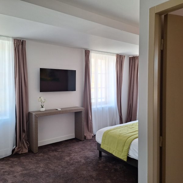 projet d'aménagement d'un hotel réalisé par Laetitia Duval-Boquet architecte d'intérieur à Villiers Saint Benoit commune de Puisaye dans l'Yonne en Bourgogne