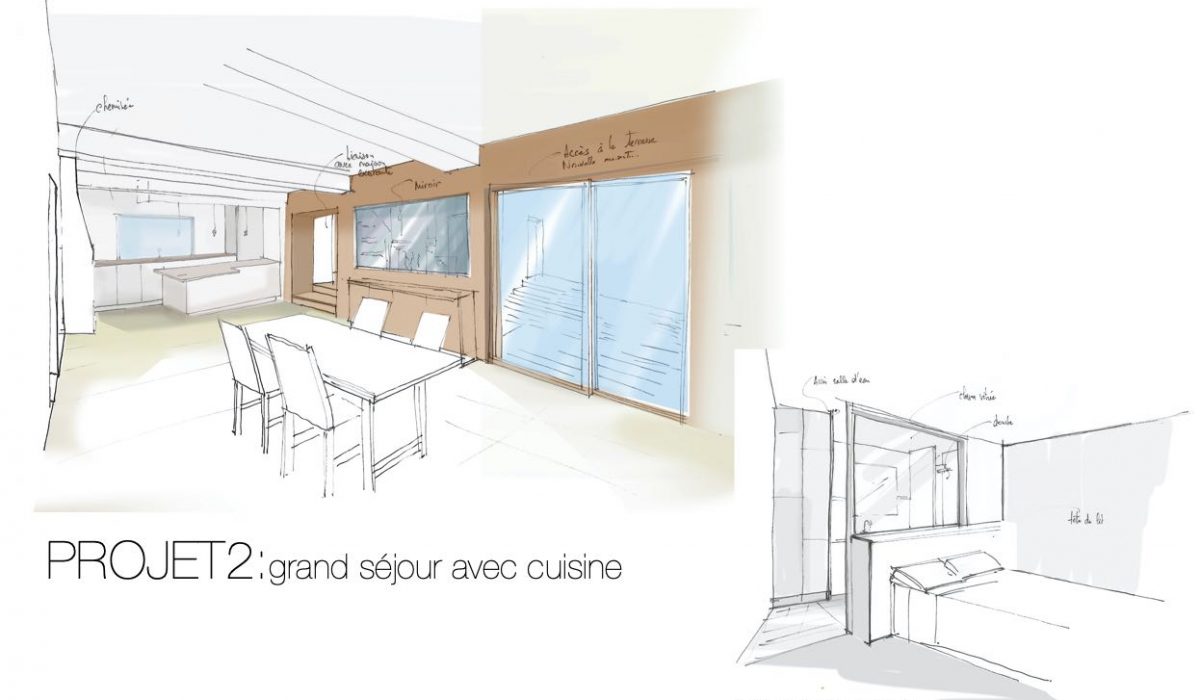 Etude agrandissement d'une maison située à 5 km de Villy