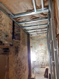 Isolation du nouveau couloir