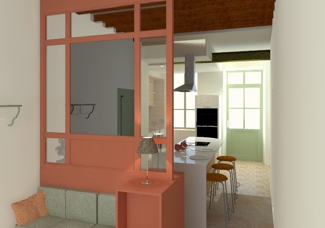 Aménagement d'un espace entrée